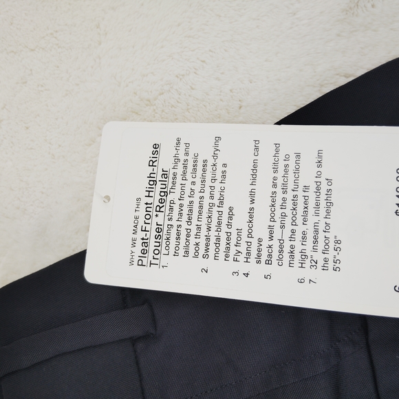 lululemon athletica Black Wide-Leg Trousers - Picture 3 of 4